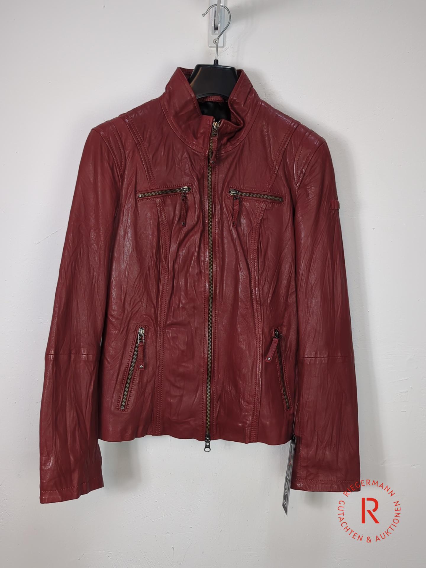 DAMEN LEDERJACKE GRÖSSE 38